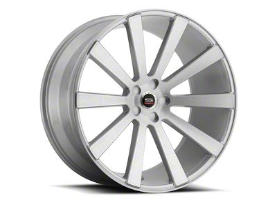 Spec-1 SPL-002 Silver and Brushed 5-Lug Wheel; 20x10.5; 42mm Offset (05-15 Tacoma)