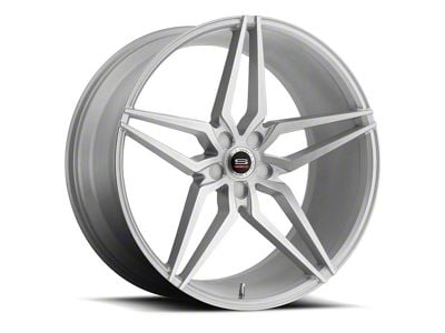 Spec-1 SPM-81 Silver and Brushed 5-Lug Wheel; 22x9; 38mm Offset (05-15 Tacoma)