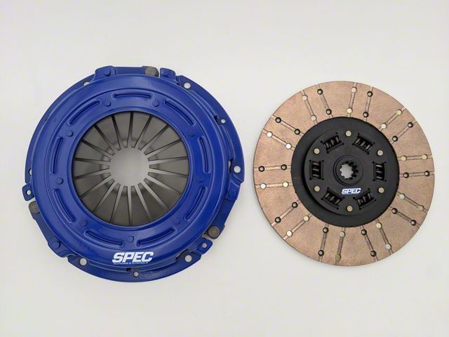 Spec Stage 3+ Carbon Clutch Kit; 10-Spline (07-11 3.8L Jeep Wrangler JK)