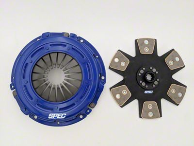 Spec Stage 4 Carbon Clutch Kit; 10-Spline (07-11 3.8L Jeep Wrangler JK)