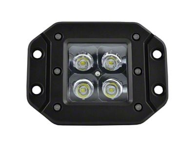 Speed Demon Lights Black Ops Flush Mount CREE LED Cube Light; Flood Beam (Universal; Some Adaptation May Be Required)