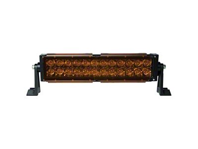 Speed Demon Lights 12-Inch Dual Row Light Bar Cover; Amber