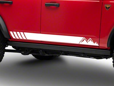 SEC10 Mountain Rocker Stripes: White (21-24 Bronco)