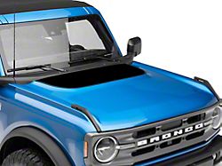 SEC10 Version 3 Hood Decal; Gloss Black (21-24 Bronco, Excluding Raptor)