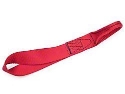 SpeedStrap 1.50-Inch x 12-Inch Soft-Tie Extension; Red