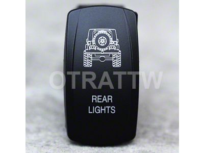 sPOD Rear Lights Rocker Switch (07-18 Jeep Wrangler JK)