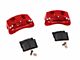 SSBC-USA M6-Moab Front 6-Piston Caliper and Performance Brake Pad Upgrade Kit; Red Calipers (20-24 Jeep Gladiator JT)