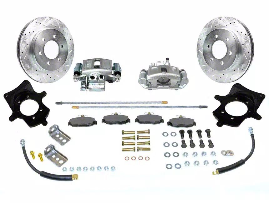 SSBC-USA Jeep Wrangler Rear Disc Brake Conversion Kit with Built-In ...