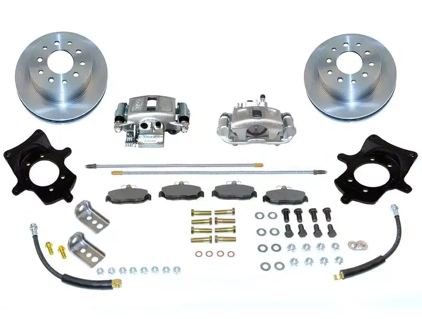 SSBC-USA Jeep Wrangler Rear Disc Brake Conversion Kit with Built-In ...