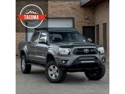 Southern Style Offroad Slimline Front Bumper with 20-Inch Light Bar Cutout and Bull Bar; Black (12-15 Tacoma)