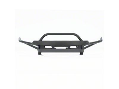 Southern Style Offroad Slimline Tube Front Bumper with 20-Inch Light Bar Cutout; Black (16-23 Tacoma)