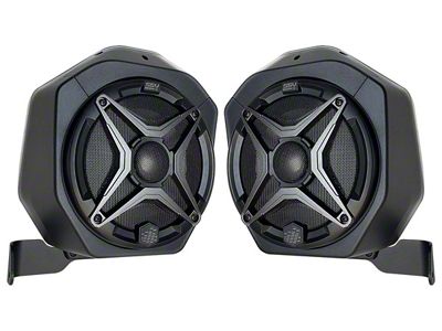 SSV Works 6.50-Inch Factory Upgrade Rear Speaker Pods with Kicker Speakers; Loaded (21-24 Bronco 4-Door, Excluding Raptor)