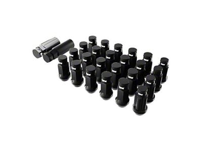 SSW Off-Road Wheels Black Closed Ended Lug Nuts; 14x1.50mm; Set of 24 (2025 4Runner)