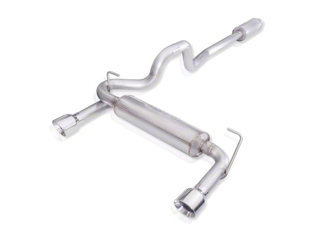 Stainless Works Dual Outlet Cat-Back Exhaust with Polished Tips (18-24 3.6L Jeep Wrangler JL)