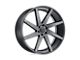 Status Brute Carbon Graphite 6-Lug Wheel; 24x9.5; 15mm Offset (03-09 4Runner)