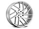 Status Juggernaut Silver with Brushed Machined 6-Lug Wheel; 24x9.5; 15mm Offset (05-15 Tacoma)