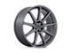 Status Mammoth Matte Anthracite 6-Lug Wheel; 22x9.5; 25mm Offset (05-15 Tacoma)