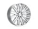 Status Adamas Silver with Mirror Cut Face 6-Lug Wheel; 20x9; 15mm Offset (2024 Tacoma)