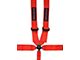 Status: 5-Point Camlock Harness; Red (Universal; Some Adaptation May Be Required)