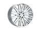 Status Adamas Silver with Mirror Cut Face 6-Lug Wheel; 20x9; 15mm Offset (10-24 4Runner)