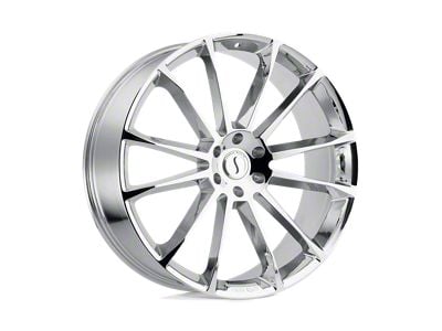 Status Goliath Chrome 6-Lug Wheel; 24x9.5; 30mm Offset (22-24 Bronco Raptor)