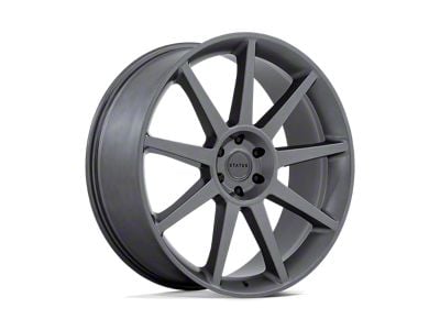 Status Mammoth Matte Anthracite 6-Lug Wheel; 26x10; 30mm Offset (22-24 Bronco Raptor)