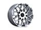 Status Matrix Anthracite Mirrored Wheel; 22x9.5; 30mm Offset (99-04 Jeep Grand Cherokee WJ)