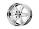 Status Venti Matte Black 6-Lug Wheel; 24x10; 30mm Offset (16-23 Tacoma)