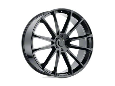 Status Goliath Gloss Black 6-Lug Wheel; 22x9.5; 15mm Offset (17-24 Titan)