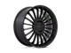 Status Venti Matte Black 6-Lug Wheel; 22x9.5; 25mm Offset (17-24 Titan)