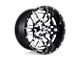 Status Brute Carbon Graphite 6-Lug Wheel; 22x9.5; 15mm Offset (16-24 Titan XD)