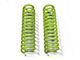 Steinjager 2.50-Inch Front Lift Springs; Gecko Green (07-18 Jeep Wrangler JK)