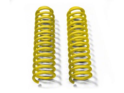 Steinjager 2.50-Inch Front Lift Springs; Lemon Peel (07-18 Jeep Wrangler JK)