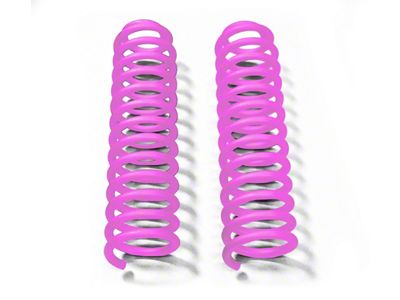 Steinjager 2.50-Inch Front Lift Springs; Pinky (07-18 Jeep Wrangler JK)