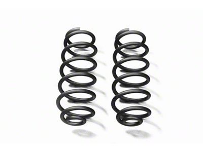 Steinjager 2.50-Inch Rear Lift Springs; Bare Metal (07-18 Jeep Wrangler JK)