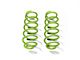 Steinjager 2.50-Inch Rear Lift Springs; Gecko Green (07-18 Jeep Wrangler JK)