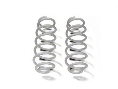 Steinjager 2.50-Inch Rear Lift Springs; Gray Hammertone (07-18 Jeep Wrangler JK)