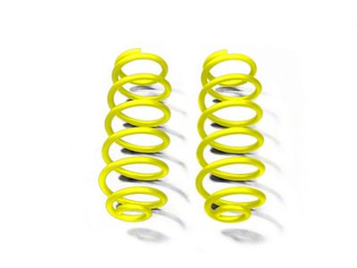 Steinjager 2.50-Inch Rear Lift Springs; Neon Yellow (07-18 Jeep Wrangler JK)