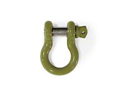 Steinjager 3/4-Inch D-Ring Shackle; Locas Green