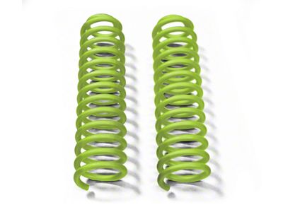 Steinjager 4-Inch Front Lift Springs; Gecko Green (07-18 Jeep Wrangler JK)