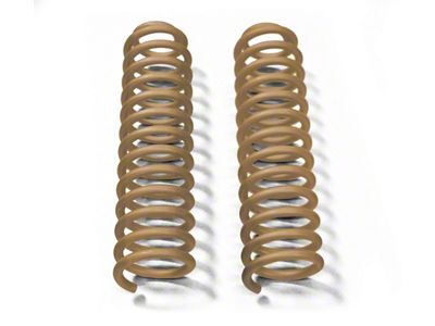 Steinjager 4-Inch Front Lift Springs; Military Beige (07-18 Jeep Wrangler JK)