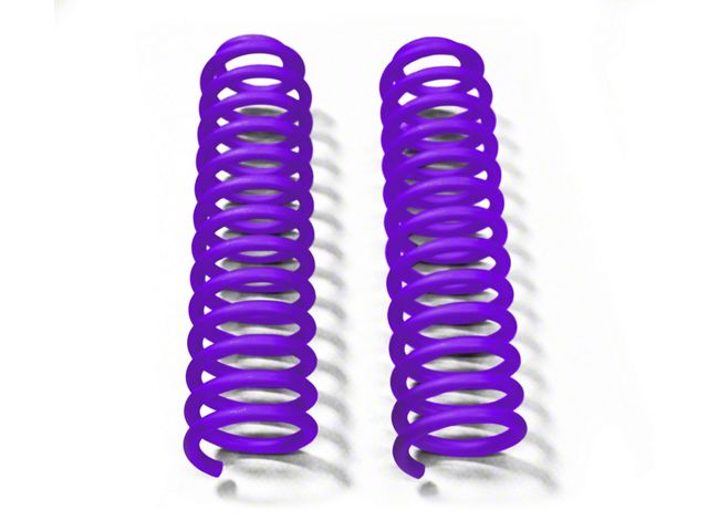 Steinjager 4-Inch Front Lift Springs; Sinbad Purple (07-18 Jeep Wrangler JK)