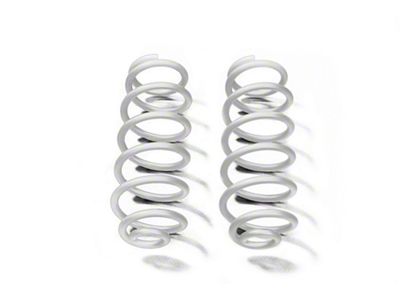 Steinjager 4-Inch Rear Lift Springs; Cloud White (07-18 Jeep Wrangler JK)