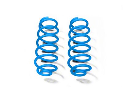 Steinjager 4-Inch Rear Lift Springs; Playboy Blue (07-18 Jeep Wrangler JK)