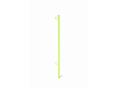 Steinjager 3.80-Foot Flag Pole Kit; Gecko Green (Universal; Some Adaptation May Be Required)