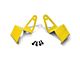 Steinjager 50-Inch LED Light Bar Windshield Frame Mounting Brackets; Lemon Peel (97-06 Jeep Wrangler TJ)