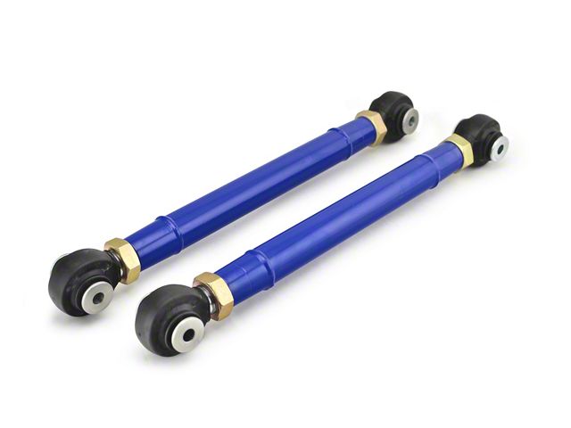 Steinjager Adjustable Front Lower Control Arms for 0 to 6-Inch Lift; Southwest Blue (97-06 Jeep Wrangler TJ)