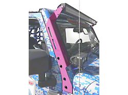 Steinjager A-Pillar LED Light Mount Brackets; Pinky (07-18 Jeep Wrangler JK)