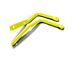 Steinjager A-Pillar Mounted Mirror Legs; Neon Yellow (07-18 Jeep Wrangler JK)