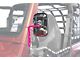 Steinjager A-Pillar Mounted Mirror; Hot Pink (97-06 Jeep Wrangler TJ)